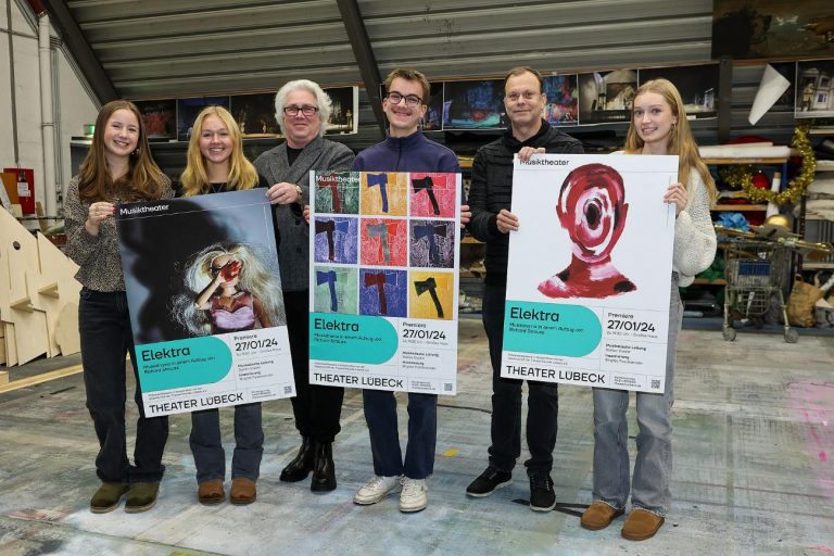 Plakatwettbewerb zur Musiktheater-Produktion »Elektra« am Theater Lübeck